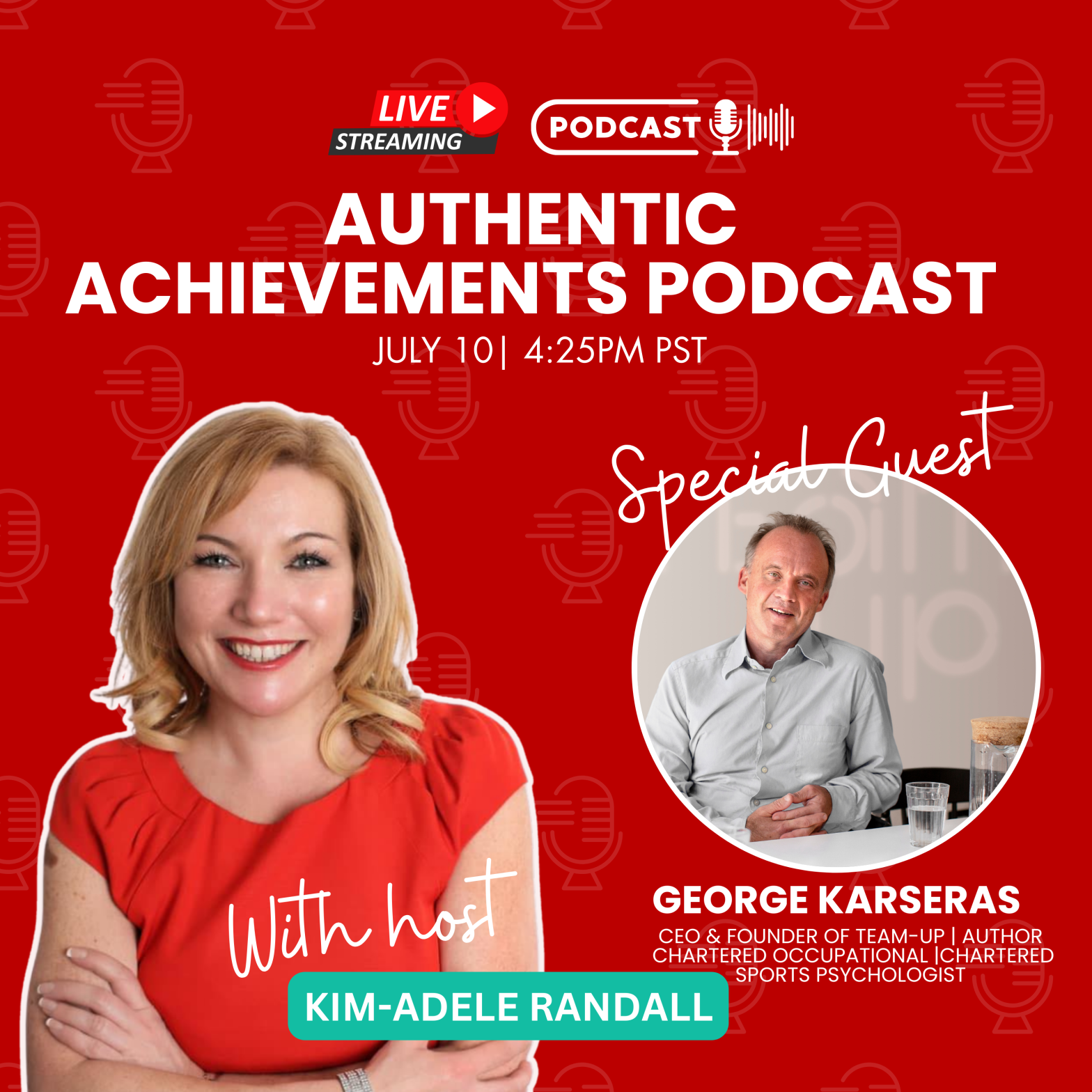 Authentic Achievements podcast with guest George Karseras