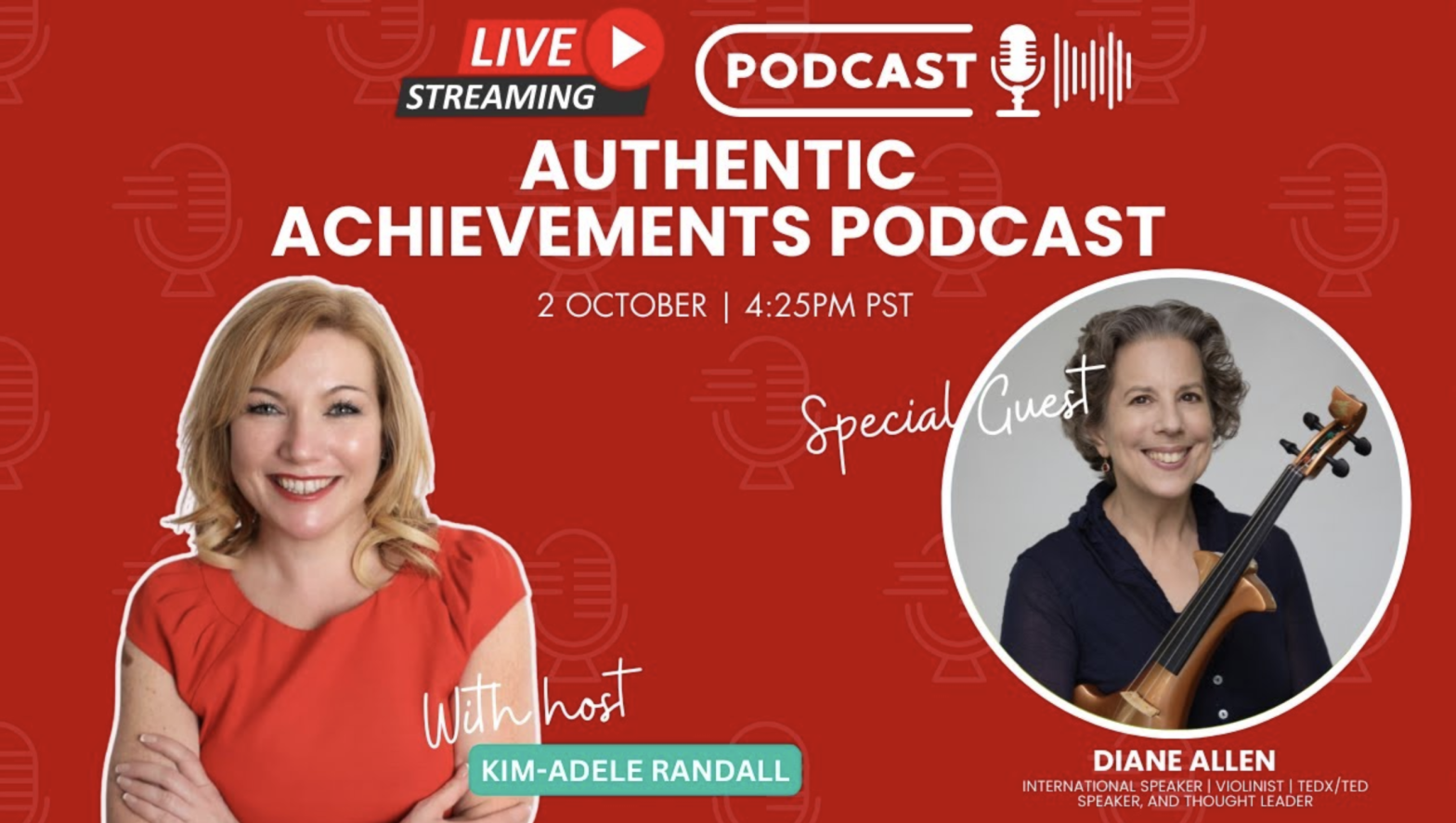 Authentic Achievements with Special Guest Diane Allen